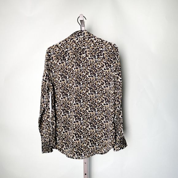 Equipment Brett Leopard Button Down Shirt - Picture 3 of 6